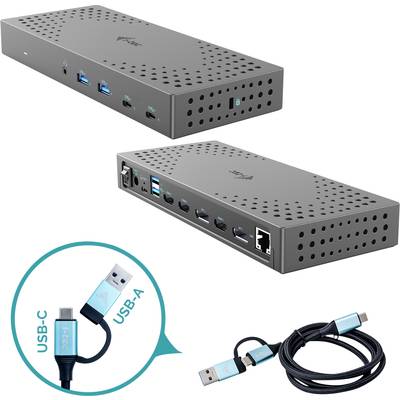 i-tec USB-C® docking station I-TEC USB3.0/USB-C/TB 3x4K Dock G2 PD100