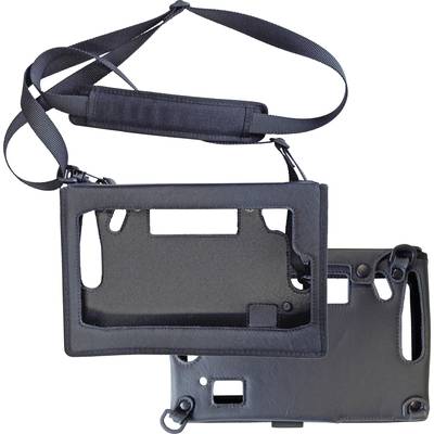iSafe MOBILE IS910.X / IS930.X Ledertasche mit Umhaengegurt Tablet bag i.safe MOBILE IS930.x, IS910.x Window bag Black