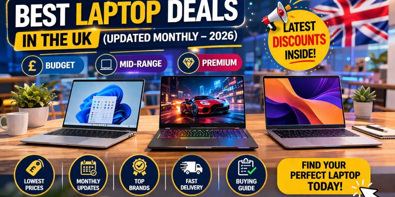 Best Laptop Deals in the UK (Updated Monthly – 2026)