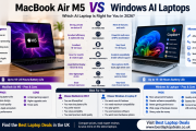 MacBook Air M5 vs Windows AI Laptops